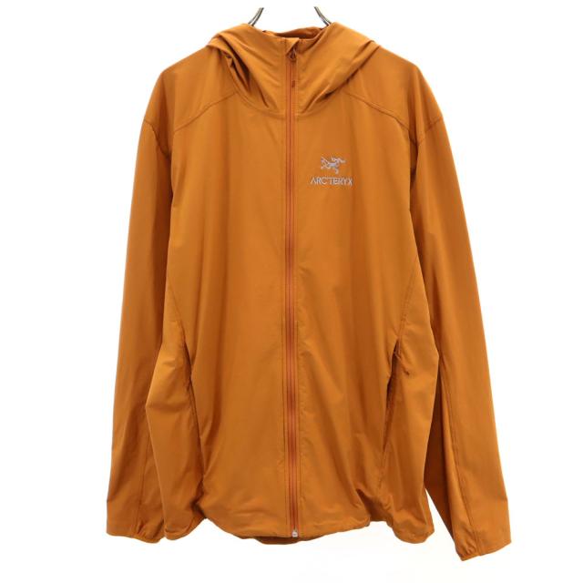 アークテリクス ソラノフーディ ジャケット オレンジ Ｍ アークテリクス マウンテンパーカー S オレンジブラウン ARC'TERYX メンズ