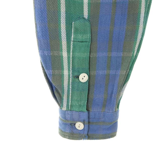 ダブルアールエル 90s 初期タグ 赤3星 オールド チェック柄 長袖