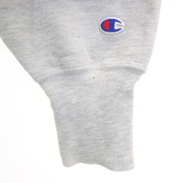 チャンピオン 90s USA製 刺繍タグ NBA NBA ネッツ 長袖 リバースウィーブ スウェット トレーナー M グレー Champion NETS 裏起毛 メンズ_4