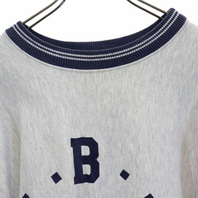 チャンピオン 90s USA製 刺繍タグ NBA L.B.I 長袖 リバース