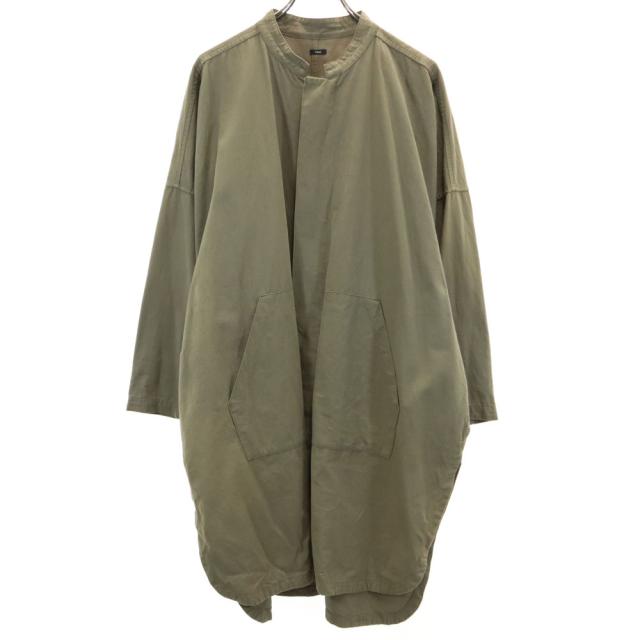 ティシュ コート 1 オリーブグリーン TISSU レディース