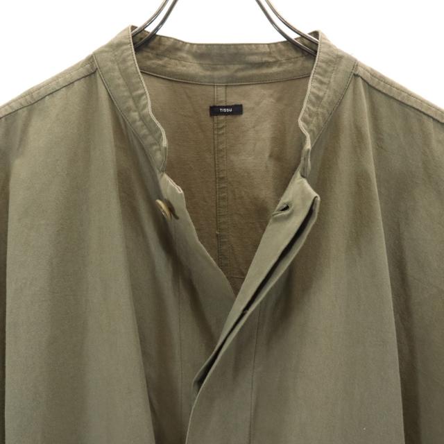 ティシュ コート 1 オリーブグリーン TISSU レディース