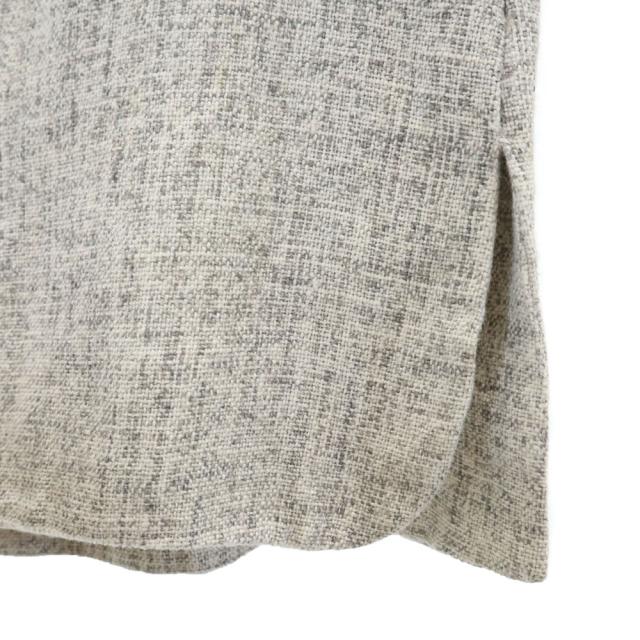 ジルサンダー リネン100％ イタリア製 スカートスーツ 上下 セットアップ 38/不明 グレー JIL SANDER レディース JIL SANDER - ジルサンダー リネン100％ イタリア製 スカートスーツ