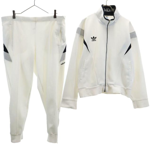 80s アディダストラックジャケット デサント 白 80s adidas アディダス