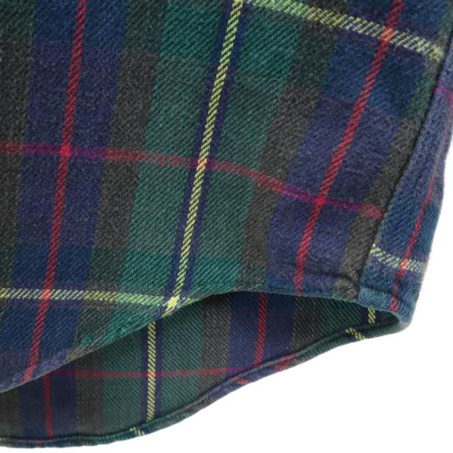 RRL 90s 初期タグ 赤3星 オールド チェック柄 長袖 ネルシャツ L RRL 90s 初期タグ 赤3星 オールド チェック柄 長袖 ネルシャツ L