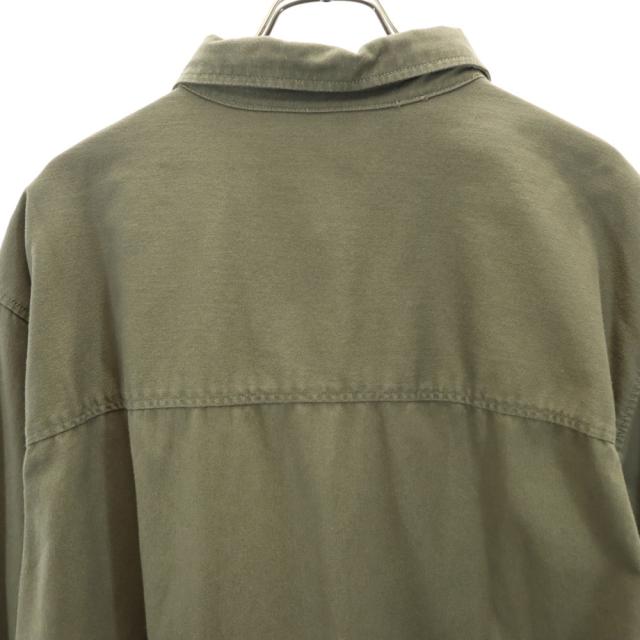 ラルフローレン 長袖 シャツ L カーキ RALPH LAUREN CLASSIC FIT メンズ_2
