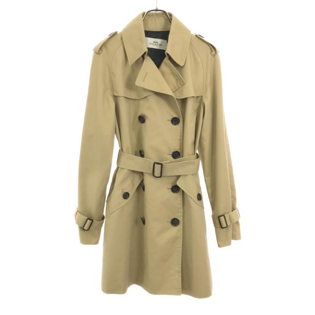コーチ トレンチコート S ベージュ COACH レディース