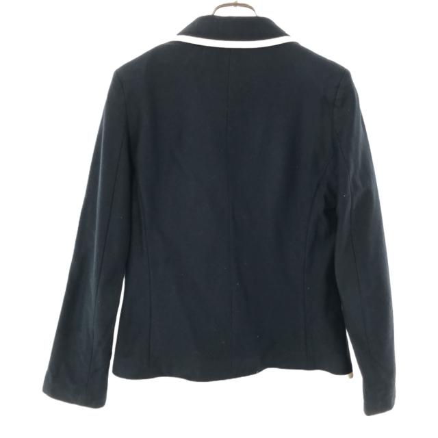 フレッドペリー 日本製 テーラードジャケット S ブラック FRED PERRY