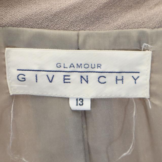 ジバンシィ グラマー ウール スカートスーツ 上下セットアップ 13 ベージュ系 GIVENCHY GLAMORUR レディース