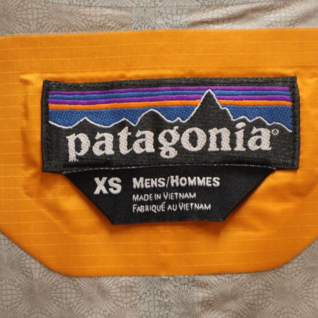 パタゴニア アウトドア 84474FA11 レインシャドー ジャケット XS オレンジ patagonia マウンテンパーカー リップストップ生地 メンズ_8