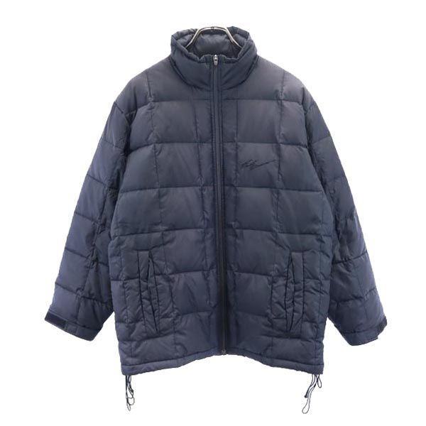 ファーストダウン 90s オールド ロゴ刺繍 ダウンジャケット M ブラック系 FIRSTDOWN メンズの通販は 5,518円