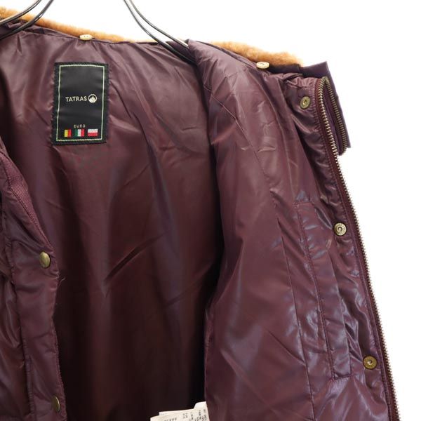 TATRAS タトラス リアルファー ダウンジャケット 1 紫系 レディース TATRAS タトラス リアルファー ダウンジャケット 1 紫系 レディースの