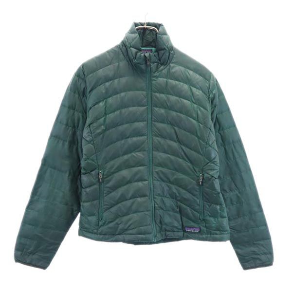 パタゴニア 2007年 84681 ダウンジャケット S グリーン系 patagonia アウトドア レディース