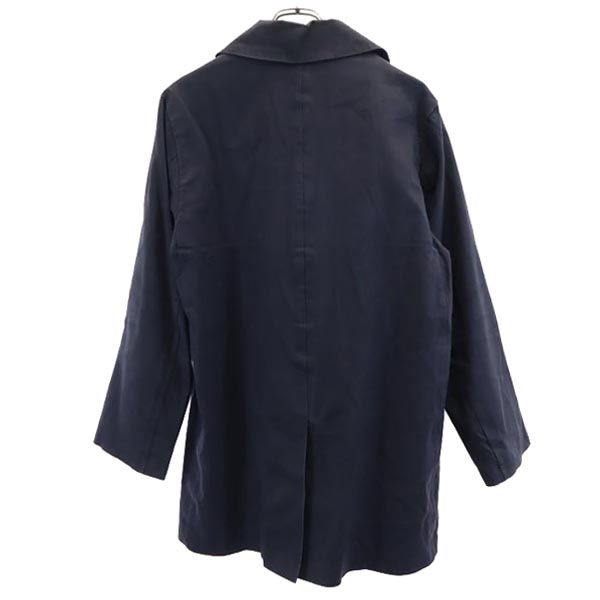 Mackintosh マッキントッシュ 英国製 ゴム引き コート 36 ネイビー系