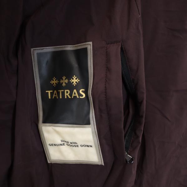 TATRAS タトラス ダウンコート 2 ブラウン系 ウエストベルト レディース_6