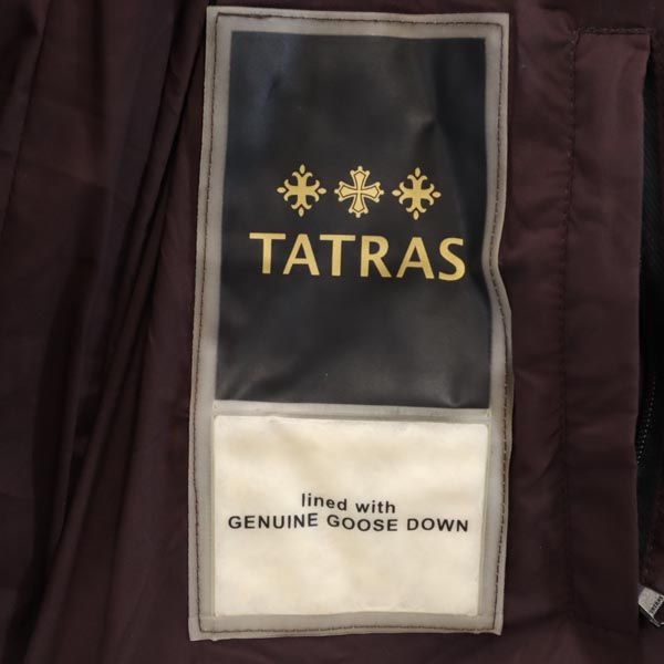 TATRAS タトラス ダウンコート 2 ブラウン系 ウエストベルト レディース_7