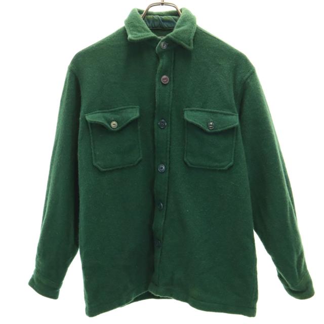 ポロカントリー 80s 90s ウール オールド USA製 長袖 シャツ S グリーン POLO COUNTRY RALPH LAUREN メンズ