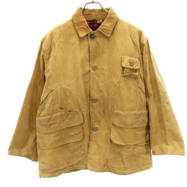 BLUE BILL BY RED HEAD 70s ヴィンテージ 長袖 ハンティングジャケット ブラウン系 レッドヘッド ダック地 メンズ