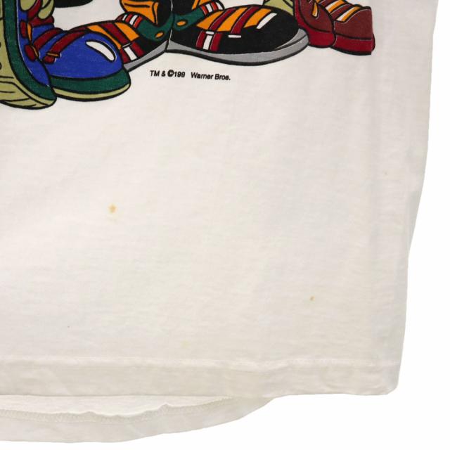 シェリーズ 90s 未使用 ルーニーテューンズ USA製 ワーナーブラザーズ デッドストック プリント 長袖 Tシャツ L SHERRY’S タグ付 メンズ_6