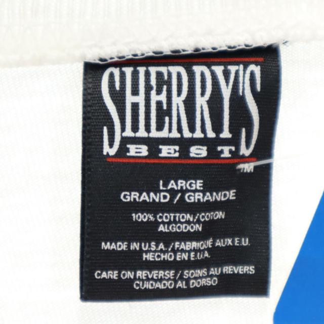 シェリーズ 90s 未使用 ルーニーテューンズ USA製 ワーナーブラザーズ デッドストック プリント 長袖 Tシャツ L SHERRY’S タグ付 メンズ_9