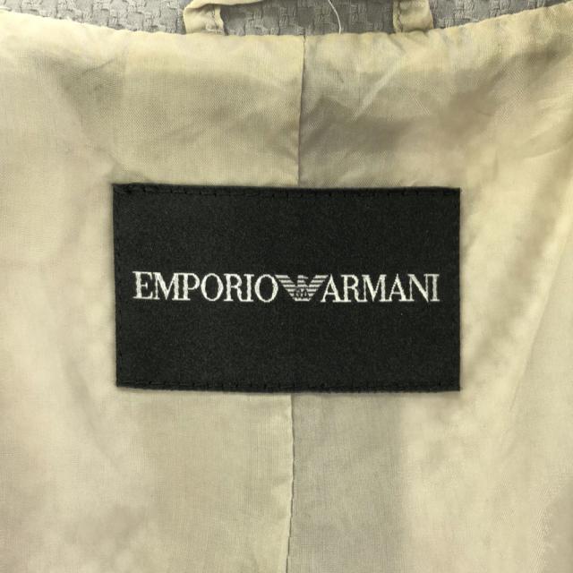 エンポリオアルマーニ イタリア製 テーラードジャケット 40 グレー系 Emporio Armani レディースの通販は