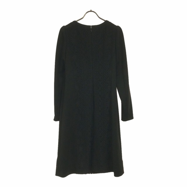 マッキントッシュ ロンドン 日本製 長袖 レース ワンピース 40 ブラック MACKINTOSH LONDON レディースの通販は 6,930円