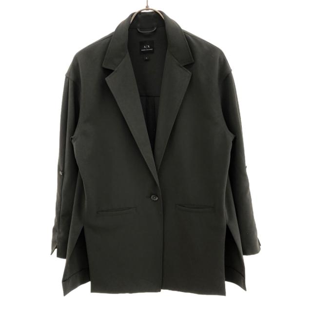 アルマーニエクスチェンジ テーラードジャケット グレー ARMANI EXCHANGE レディースの通販は