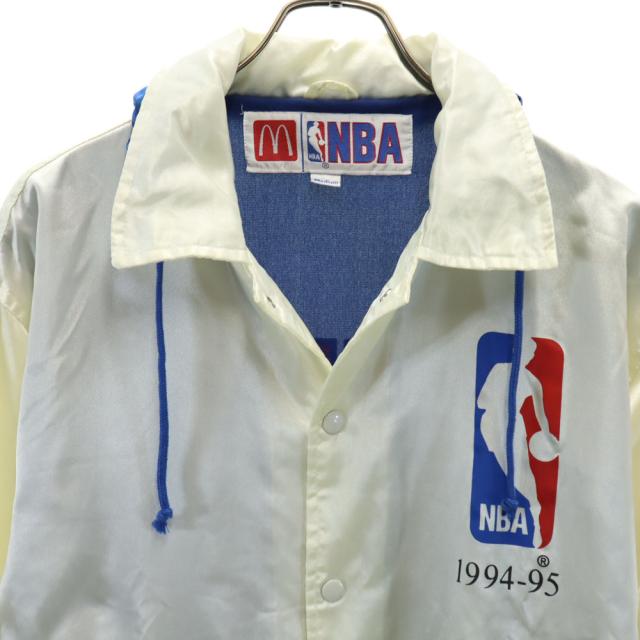 NBA 90s × マクドナルド オールド コーチジャケット M アイボリー NBA