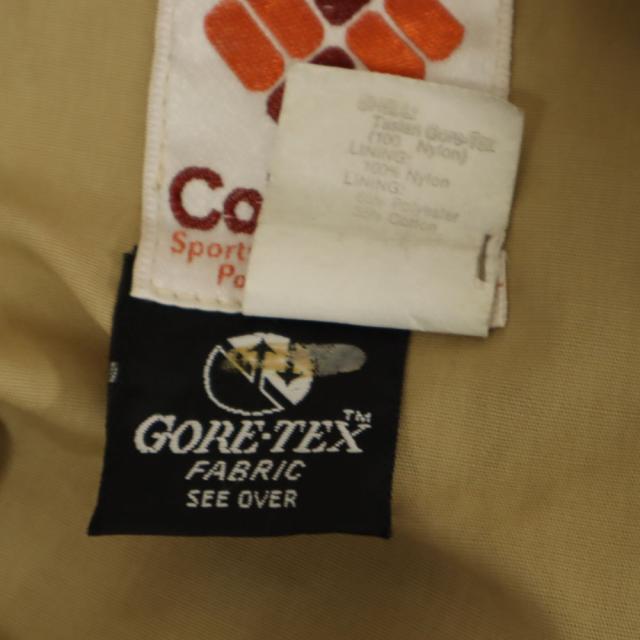 コロンビア 70s イエローストーンタグ ヴィンテージ 長袖 ゴアテックス アウトドア ナイロンジャケット M Columbia GORE-TEX メンズ