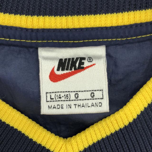 ナイキ 90s 白タグ ナイロン ロゴプリント 長袖 スニード