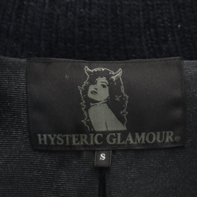 ヒステリックグラマー ノルディック柄 ニットジャケット S ネイビー HYSTERIC GLAMOUR ブルゾン メンズ_5