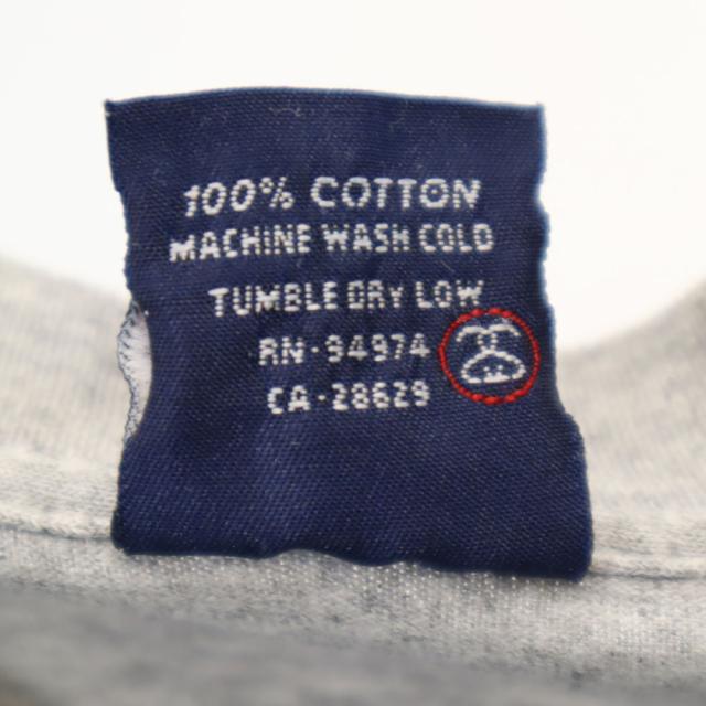 ステューシー 90s USA製 オールド 紺タグ 半袖 Tシャツ M グレー STUSSY メンズ ステューシー 90s USA製 オールド 紺タグ 半袖 Tシャツ M グレー