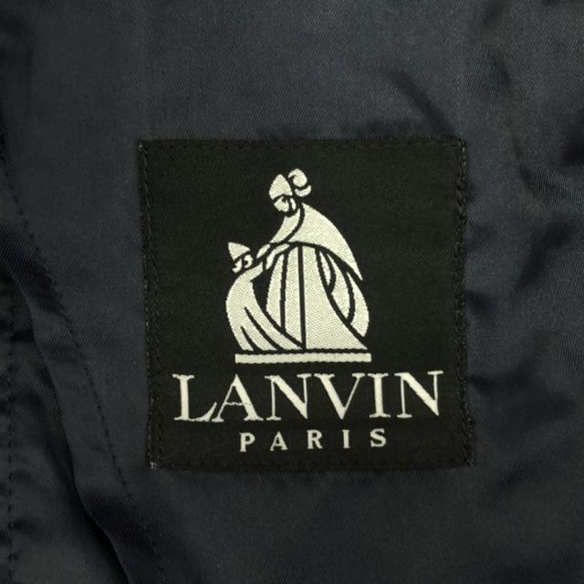 ランバン 90s テーラードジャケット 46-34 ネイビー LANVIN オールド