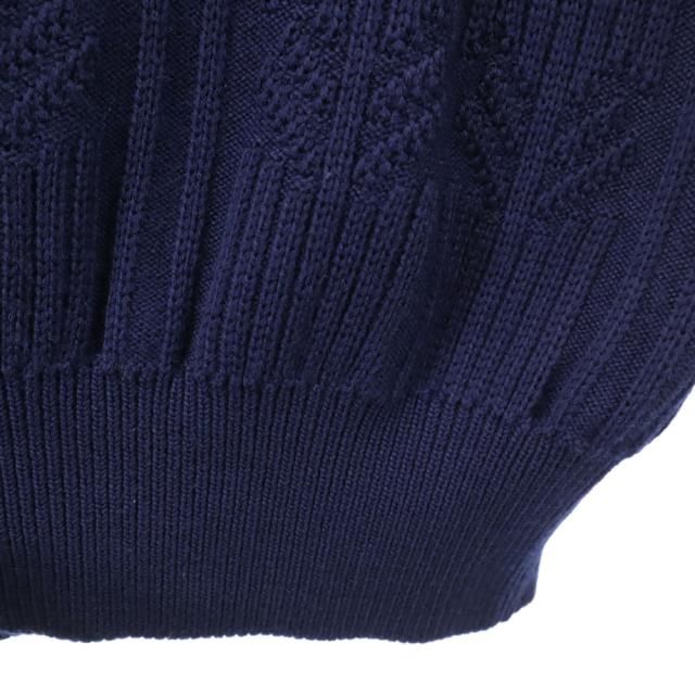 クリスチャンディオールスポーツ 90s ウール オールド 長袖 セーター ネイビー Christian Dior SPORTS ニット メンズ
