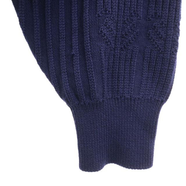 クリスチャンディオールスポーツ 90s ウール オールド 長袖 セーター ネイビー Christian Dior SPORTS ニット メンズ