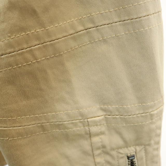 ヒューゴボス イタリア製 ライダースジャケット XS ベージュ HUGO BOSS