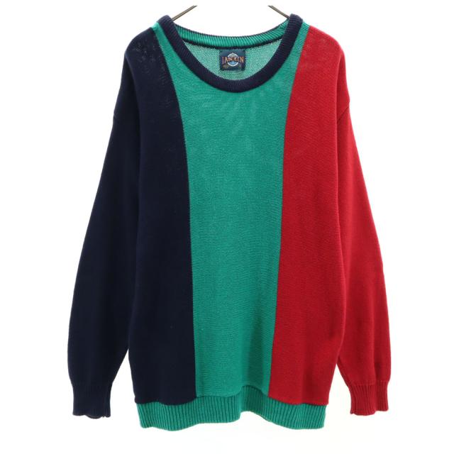 ジャンセン 80s 90s USA製 オールド 長袖 セーター L Jantzen ニット メンズの通販は