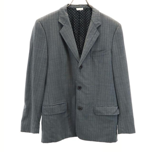 コムデギャルソンオムドゥ 2011年 日本製 ウール テーラードジャケット M グレー COMME des GARCONS HOMME DEUX メンズ