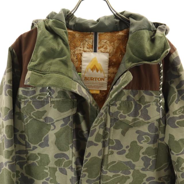 BURTON - バートン スノーボード ウィンター ジャケット S オリーブ BURTON サーモライト中綿 スキー メンズ バートン スノーボード ウィンター ジャケット S オリーブ