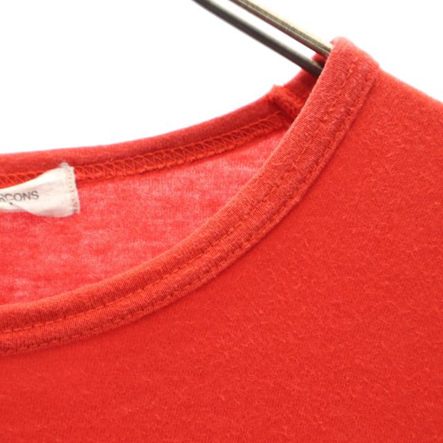 コムデギャルソン 1988年 80s ヴィンテージ 長袖 Tシャツ レッド COMME des GARCONS ロンT レディース_2