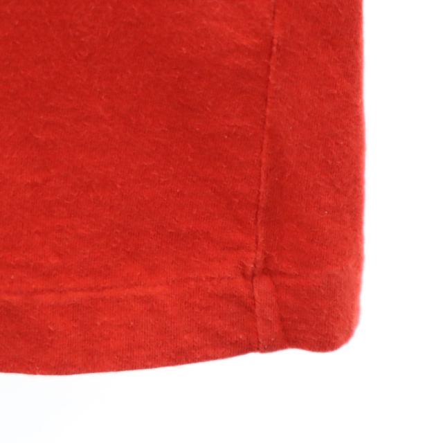 コムデギャルソン 1988年 80s ヴィンテージ 長袖 Tシャツ レッド COMME