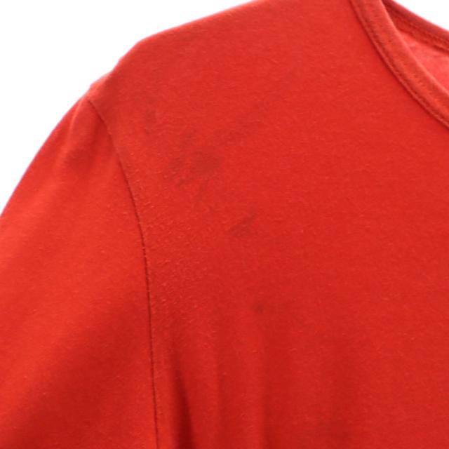 コムデギャルソン 1988年 80s ヴィンテージ 長袖 Tシャツ レッド COMME des GARCONS ロンT レディース_5