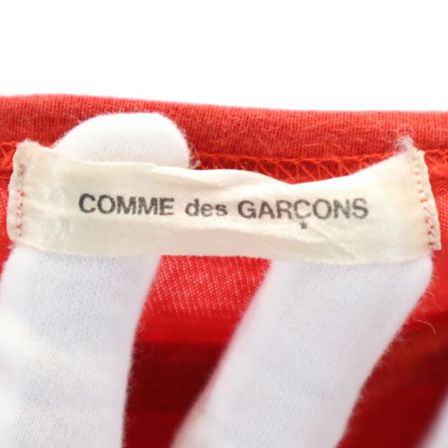 コムデギャルソン 1988年 80s ヴィンテージ 長袖 Tシャツ レッド COMME des GARCONS ロンT レディース_7