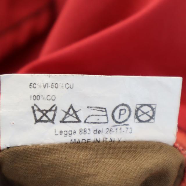 ヘルノ イタリア製 リネンブレンド ダブル ジャケット 48 朱色系 Herno メンズ ヘルノ イタリア製 リネンブレンド ダブル ジャケット 48 朱色系 Herno