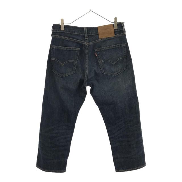 リーバイス プレミアム 505 ロゴワッペン クロップド デニムパンツ w28 
