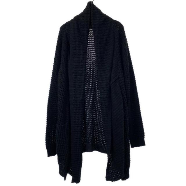 ダンケシェーン ウールブレンド 長袖 ニットカーディガン F ブラック Danke Schon レディース