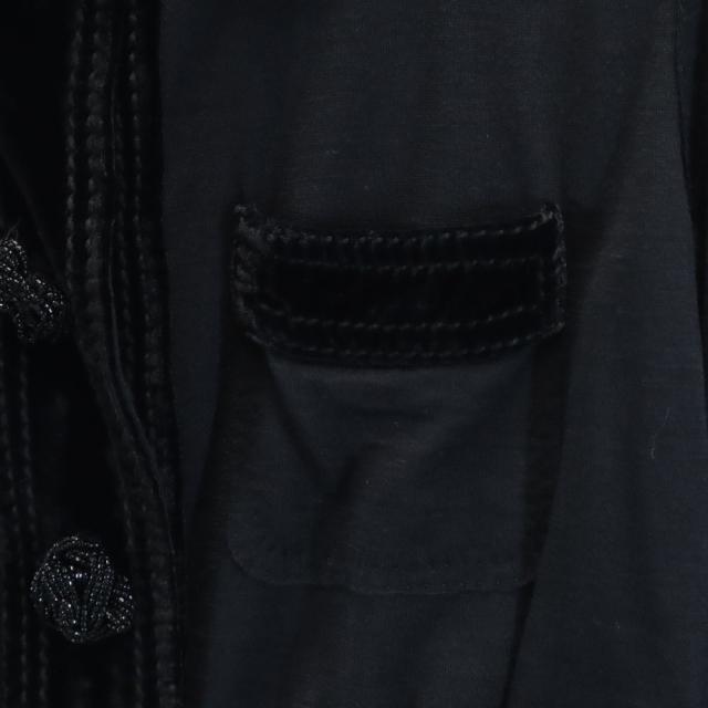 ルイヴィトン フランス製 ジャケット 34 ブラック LOUIS VUITTON レディース_4