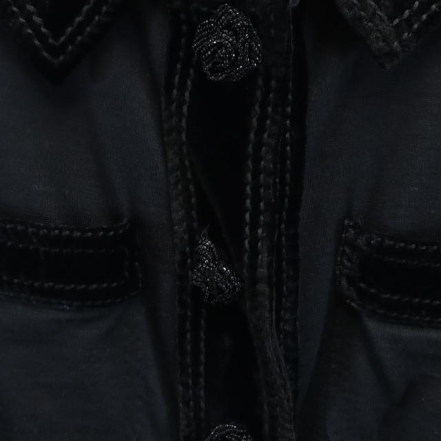 ルイヴィトン フランス製 ジャケット 34 ブラック LOUIS VUITTON レディース_6