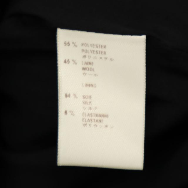 ルイヴィトン フランス製 ジャケット 34 ブラック LOUIS VUITTON レディース_8