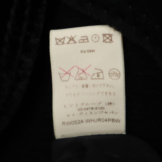 ルイヴィトン フランス製 ジャケット 34 ブラック LOUIS VUITTON レディース_9